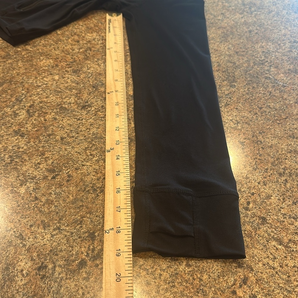 Rae Mode Zip Up Long Sleeve Jacket Black Slightly Cropped Womens Size XL - Picture 10 of 12